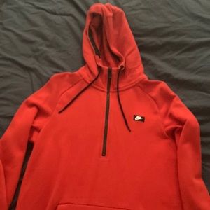 Nike 1/4 zip sweatshirt, size M
